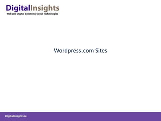 Wordpress.com Sites<br />