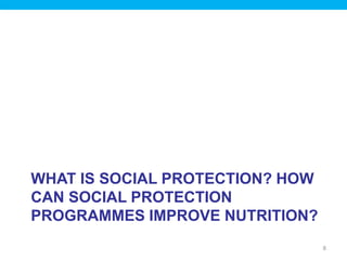 Social Protection Program Images Social protection: A pathway for sectorial integration of nutrition | PPTX