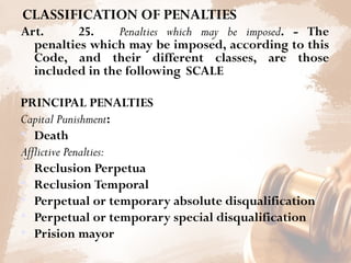 RPC BOOK 1 ESPINA.pptx Revised Penal Code Based on the Book of Luis ...