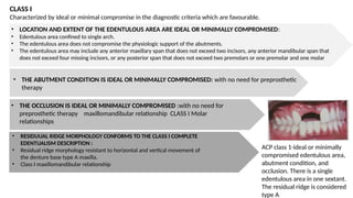Classification of partially edentulous arches | PPTX