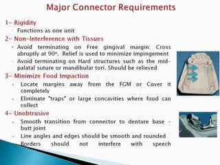 Rpd component + major connectors 2nd yr