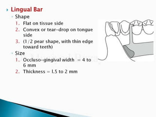 Rpd component + major connectors 2nd yr