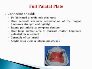 Rpd component + major connectors 2nd yr
