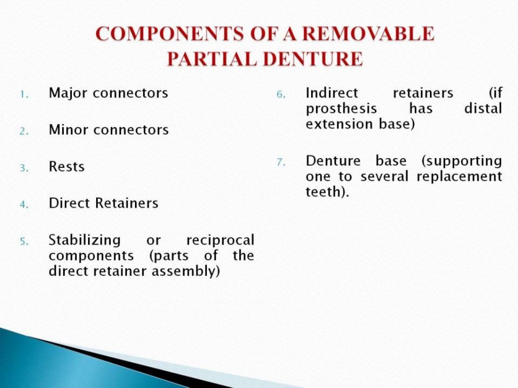 Rpd component + major connectors 2nd yr