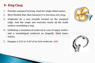 Rpd  direct retainers 2nd yr