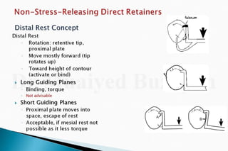 Rpd  direct retainers 2nd yr