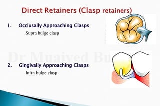 Rpd  direct retainers 2nd yr