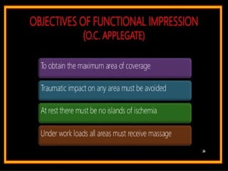 IMPRESSION TECHNIQUES IN REMIVABLE PARTIAL DENTURE | PPTX