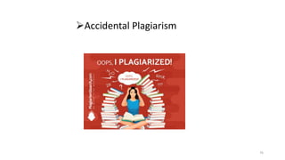 Accidental Plagiarism
76
 