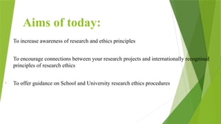R&PE Presentation Research and publication ethics | PPTX