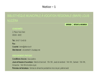 Notice – 1
 