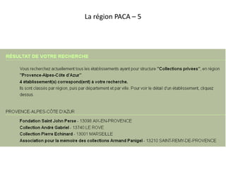 La région PACA – 5
 