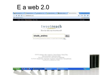 E a web 2.0 