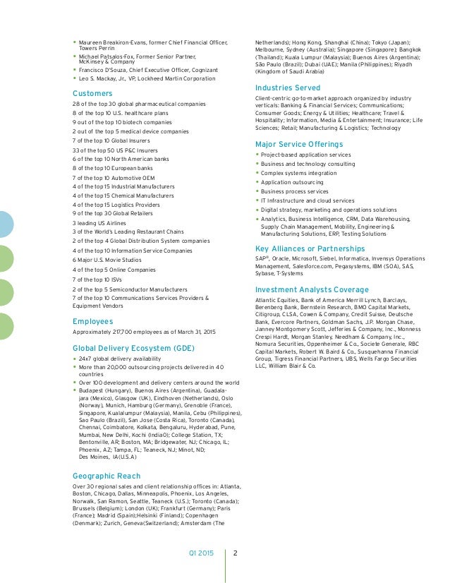 Cognizant - Company Profile