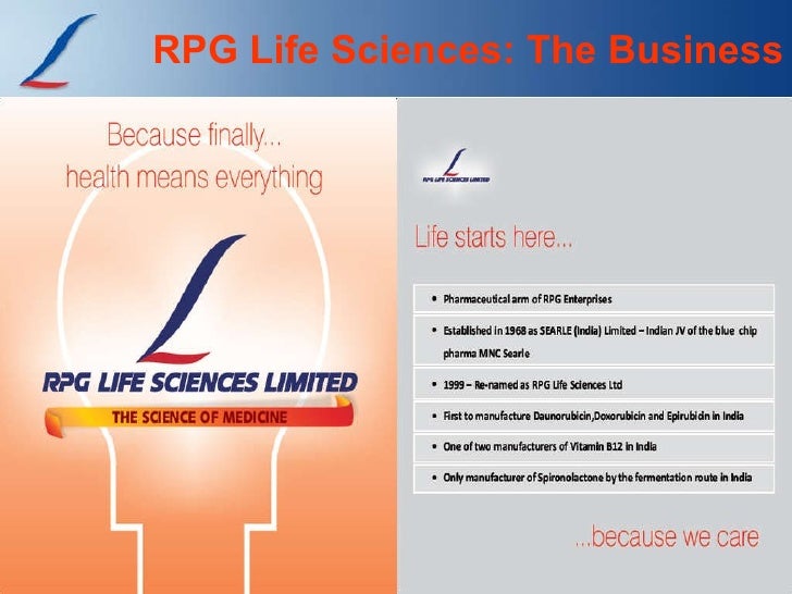 RPG Life Sciences The Employer of Choice