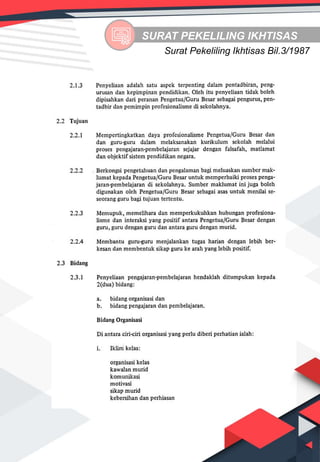 Surat Pekeliling Ikhtisas Bil.3/1987
SURAT PEKELILING IKHTISAS
 