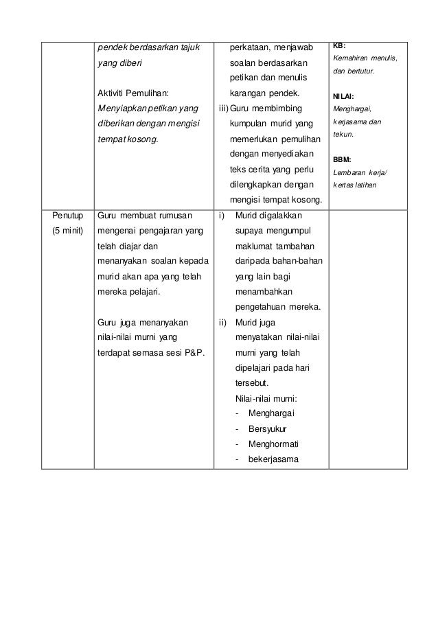 Rph bahasa melayu tahap 2 Rph bahasa melayu tahap 2