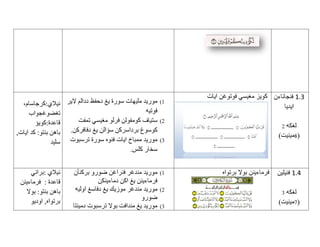 Contoh Rph Al Quran Tahun 2