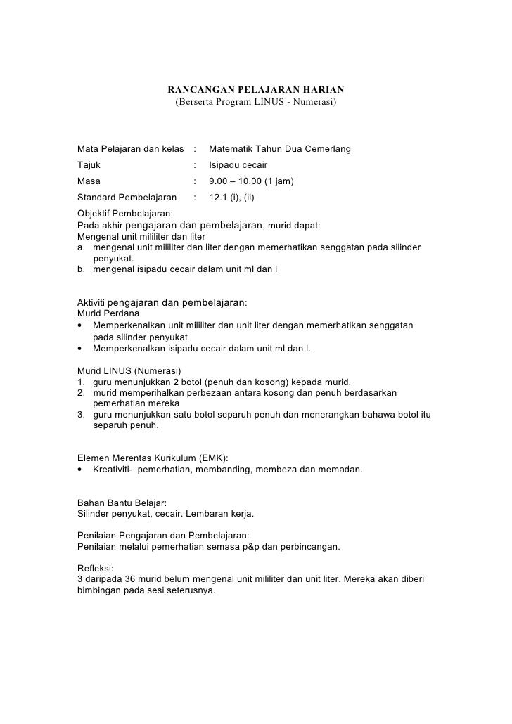 Rph Matematik Isipadu Cecair