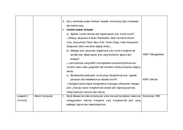 RPH PENDIDIKAN MORAL BERASASKAN TMK