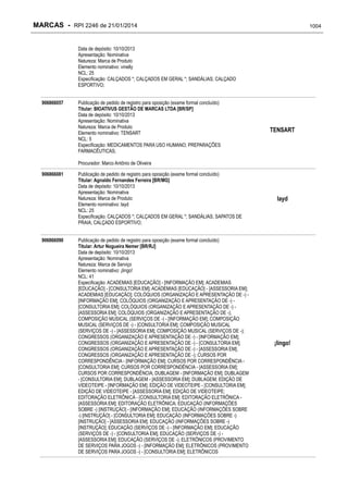 RPI - Marcas 2246 "Vervs Consultoria" 