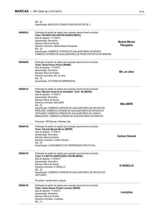 RPI - Marcas 2246 "Vervs Consultoria" 