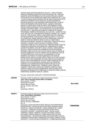 RPI - Marcas 2246 "Vervs Consultoria" 