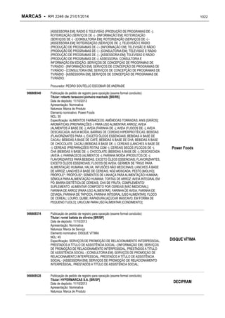 RPI - Marcas 2246 "Vervs Consultoria" 