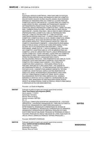 RPI - Marcas 2246 "Vervs Consultoria" 