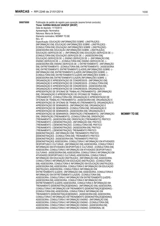 RPI - Marcas 2246 "Vervs Consultoria" 