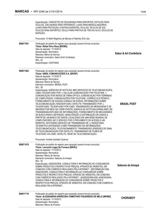 RPI - Marcas 2246 "Vervs Consultoria" 