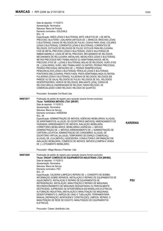 RPI - Marcas 2246 "Vervs Consultoria" 