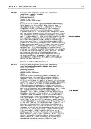 RPI - Marcas 2246 "Vervs Consultoria" 