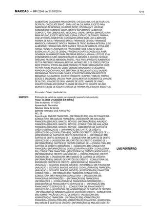 RPI - Marcas 2246 "Vervs Consultoria" 