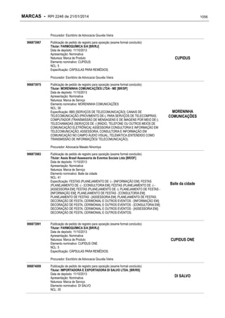 RPI - Marcas 2246 "Vervs Consultoria" 
