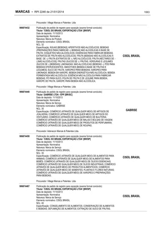 RPI - Marcas 2246 "Vervs Consultoria" 