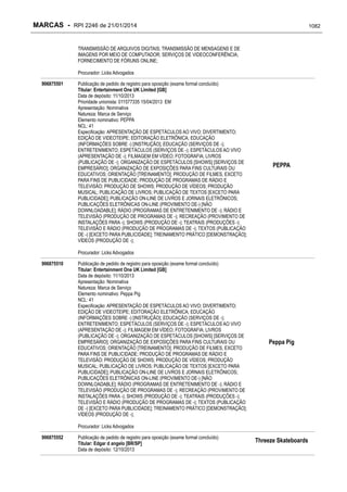 RPI - Marcas 2246 "Vervs Consultoria" 