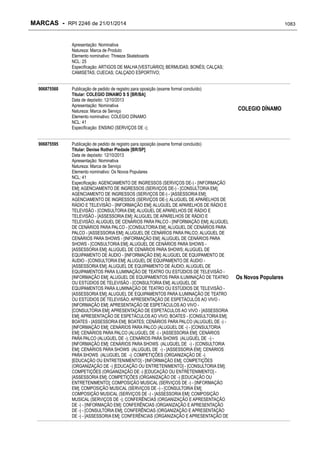 RPI - Marcas 2246 "Vervs Consultoria" 