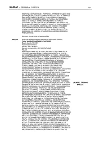 RPI - Marcas 2246 "Vervs Consultoria" 