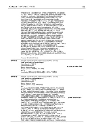 RPI - Marcas 2246 "Vervs Consultoria" 
