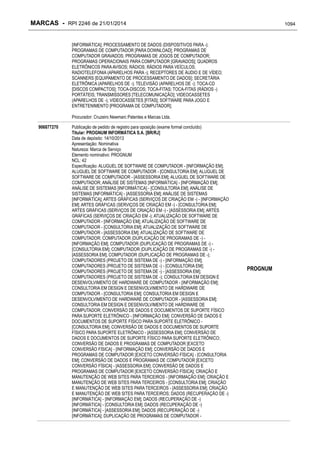 RPI - Marcas 2246 "Vervs Consultoria" 