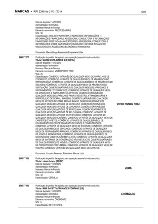 RPI - Marcas 2246 "Vervs Consultoria" 