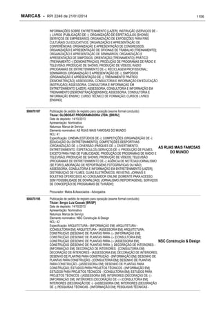 RPI - Marcas 2246 "Vervs Consultoria" 