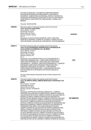 RPI - Marcas 2246 "Vervs Consultoria" 