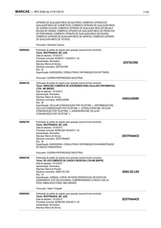 RPI - Marcas 2246 "Vervs Consultoria" 