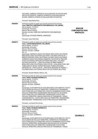 RPI - Marcas 2246 "Vervs Consultoria" 