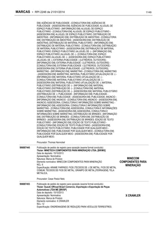 RPI - Marcas 2246 "Vervs Consultoria" 