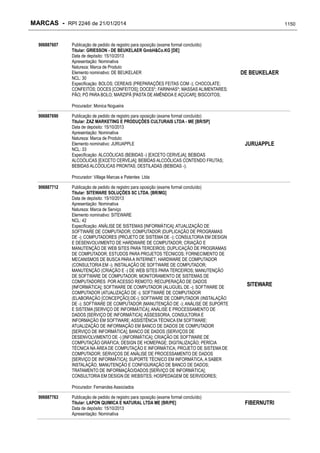 RPI - Marcas 2246 "Vervs Consultoria" 