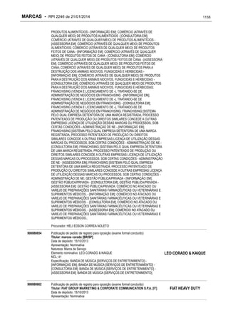 RPI - Marcas 2246 "Vervs Consultoria" 