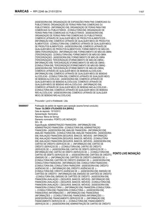 RPI - Marcas 2246 "Vervs Consultoria" 